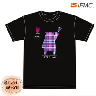 26年新款日本正品熊本熊男女限定羽毛球服运动球衣志田千阳同款