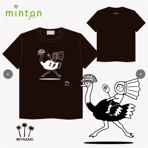 minton男女通用运动短袖