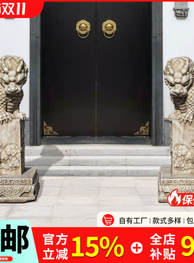 久弈雕塑新中式手工雕刻