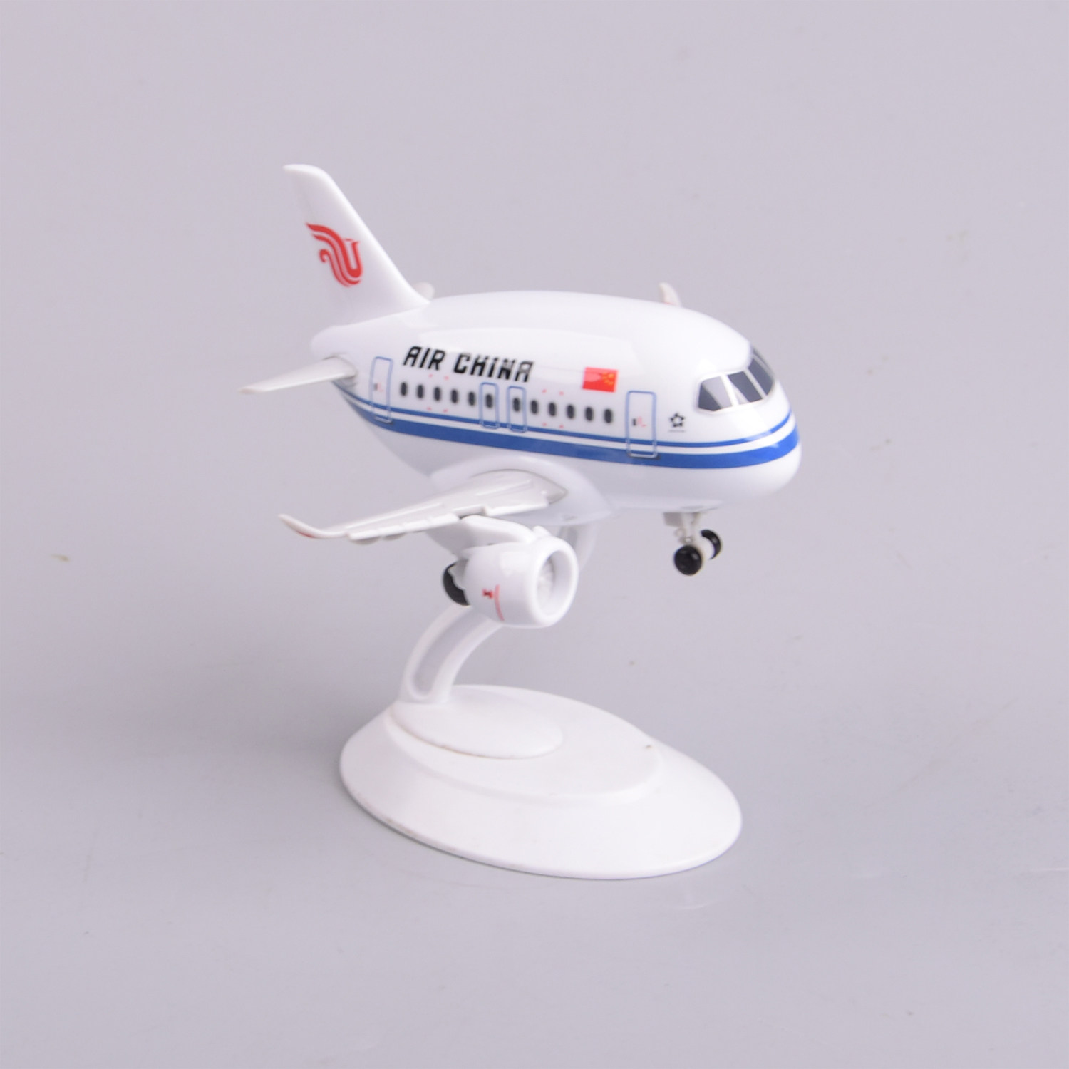 拼装Q版国航919卡通国际航空飞机模型礼品航模摆件礼物C919商飞图片