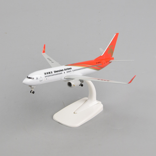 20cm深圳航空深航波音737仿真合金客机模型飞机航模摆件礼品礼物