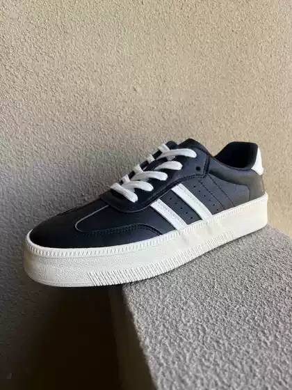 3.5CM Height Increasing Men's Japanese Style Trendy Versatile Casual Shoes Thick Sole Board Shoes Breathable Sports Shoes Student Shoes German Training Shoes