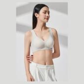Smile B79背心式 无痕内衣果冻条聚拢软支撑薄瑜伽睡眠运动文胸