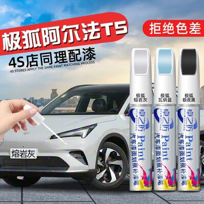 极狐阿尔法T5汽车补漆笔幻视白