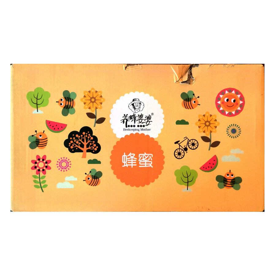 26.11到期养蜂婆婆花蜜原味蜂蜜130g*48支整箱柠檬柚子小青柑挤压