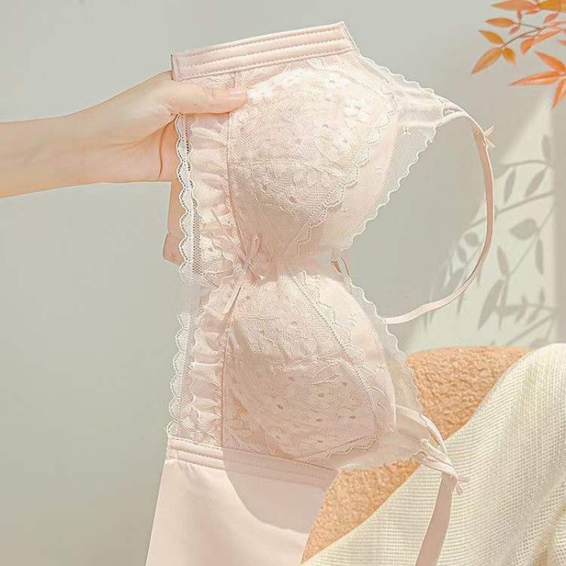 调整型内衣女小胸聚拢无钢圈上托