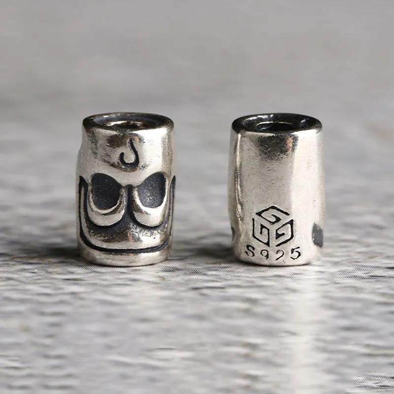 藏式阿呆尸陀林隔珠DIY配件散珠