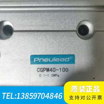 Pneulead气缸CGPM40-100，，工作压力议价