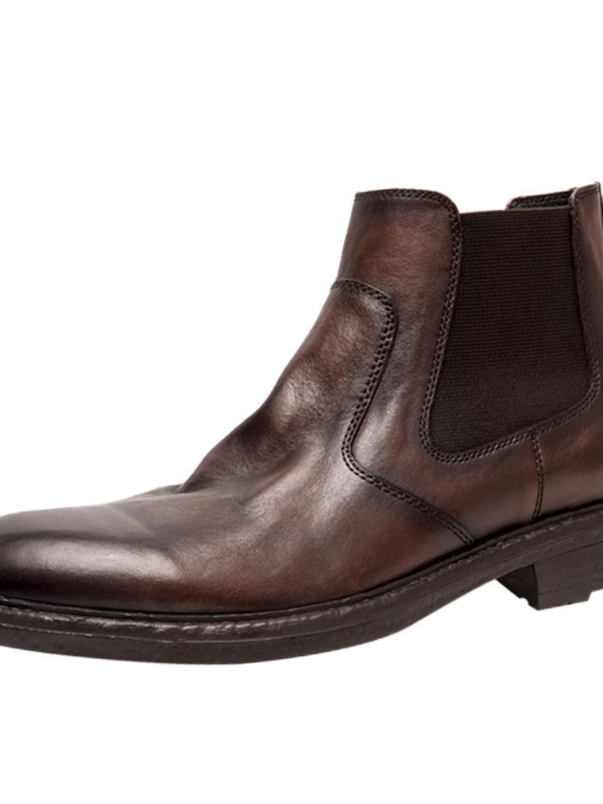 CHELSEA BOOTS MENS ANKLE BOOTS LEATHER BRITISH STYLE MENS HIGH-TOP LEATHER SHOES WINTER VELVET VERSATILE TREND MARTIN BOOTS MEN