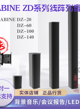 赛宾SABINE DZ-20/60/100/140线阵列会议音柱LED屏扩声音柱音箱