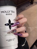 女皇权杖 御姐钻球高级感奢华高定纯手工穿戴甲显白气质老钱风