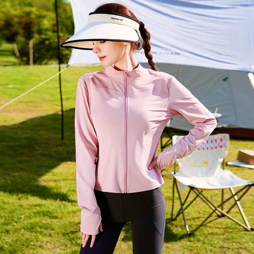 修身立领防晒衣504209-2新款户外夏季薄款紫外线瑜伽透气外套,女装/女士精品,时尚防晒服,淘宝优惠券,粉丝福利购,淘宝优惠卷