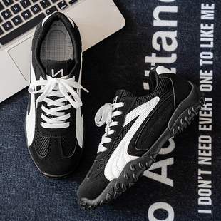 2026新款德训男鞋百搭休闲鞋训练鞋网球鞋网面运动鞋男款防滑轻便