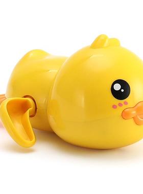 宝宝洗澡玩具儿童戏水小鸭子婴儿小黄鸭沐浴游泳玩具男孩女孩抖音