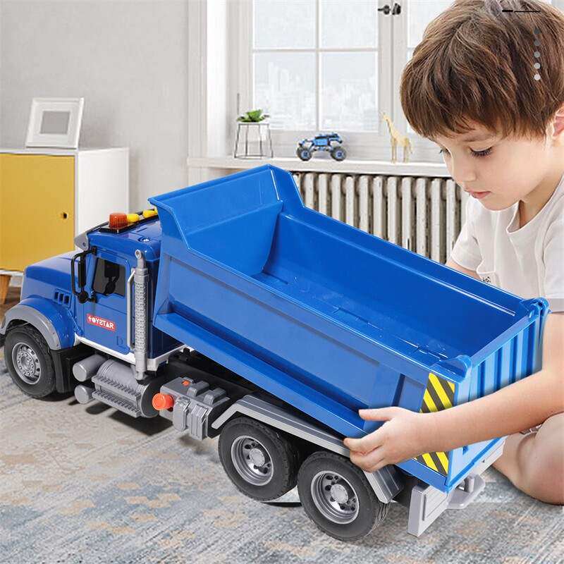 鑫思特超大号翻斗车玩具车工程大货车儿童大型东风拉货打气升降