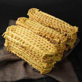 菜欢欢(caihuanhuan)陕西花干夹馍用的兰花干豆制品鸡汁豆花干