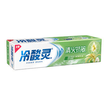 冷酸灵清火双重抗敏牙膏180g升级版富含金银花精华缓解牙龈红肿高性价比高么？