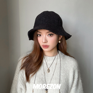 MOREZON【ETRE PAR LEE】25AW秋冬新款潮人简约休闲圆顶渔夫帽子