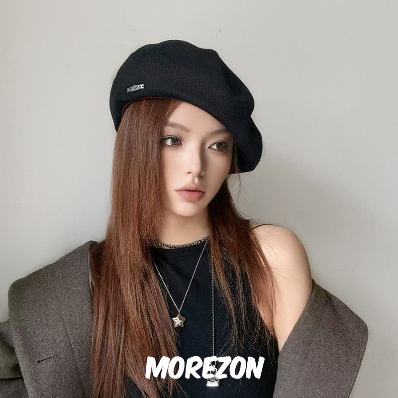 MOREZON【Mossant】25AW秋冬新款潮人时尚休闲百搭羊毛贝雷帽女