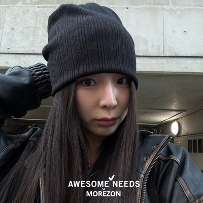 MOREZON【AWESOME NEEDS OVER FIT OPEN TOP HAT】26春夏包头帽子