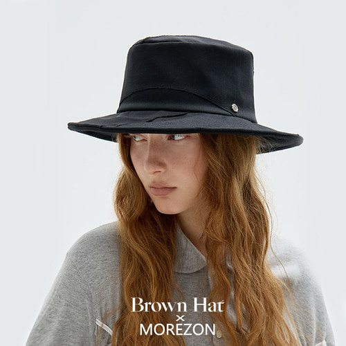 MOREZON【Brown hat Atelier Soft Flat Top Hat】26秋冬平顶礼帽
