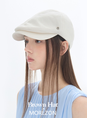 MOREZON【Brown hat Donald】26春夏新款潮人时尚百搭精致前进帽