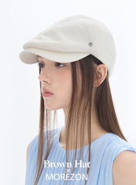 MOREZON【Brown hat Donald】26春夏新款潮人时尚百搭精致前进帽