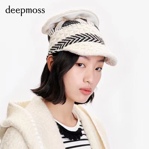 DEEPMOSS羊毛圆顶针织帽