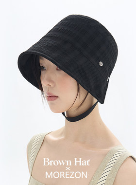 MOREZON【Brown hat Rocha Bonnet】26春夏新款潮人精致侍女帽子