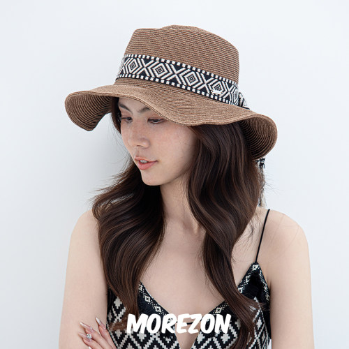 MOREZON【ETRE PAR LEE】25SS春夏潮人时尚百搭飘带民族牛仔礼帽