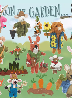 MOREZON【felt so good】设计师手工甜美可爱INS卡通动物挂件