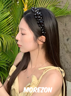 MOREZON【AWESOME NEEDS HANDICRAFT HAIR BAND】春夏手工发带女