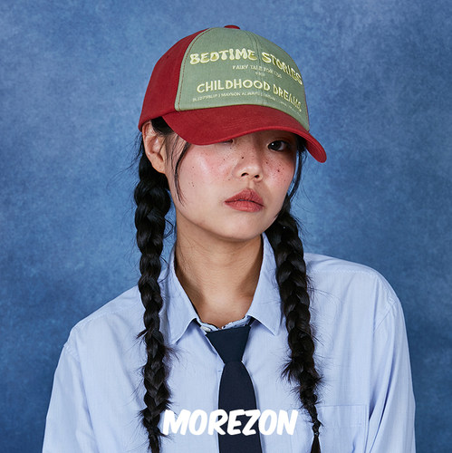 MOREZON【SLEEPYSLIP BEDTIME STORIES】24春夏网眼拼接棒球帽子