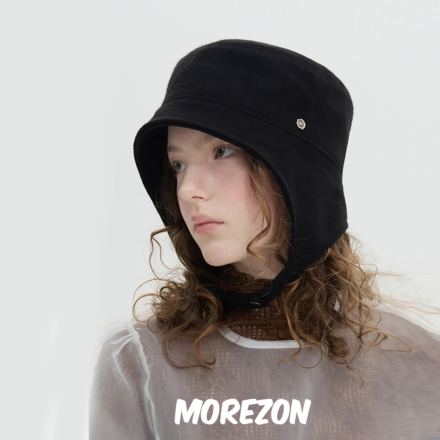 MOREZON【Brown hat Short Brim Ear Flap Cap】25AW护耳包头帽子