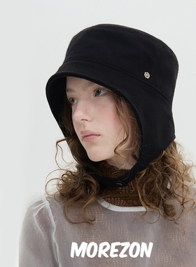 MOREZON【Brown hat Short Brim Ear Flap Cap】25AW护耳包头帽子