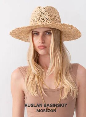 RB MOREZON【Ruslan Baginskiy Fedora Hat】26春夏草编网格礼帽