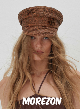 RB MOREZON【Ruslan Baginskiy embellished Cap】春夏平顶帽子