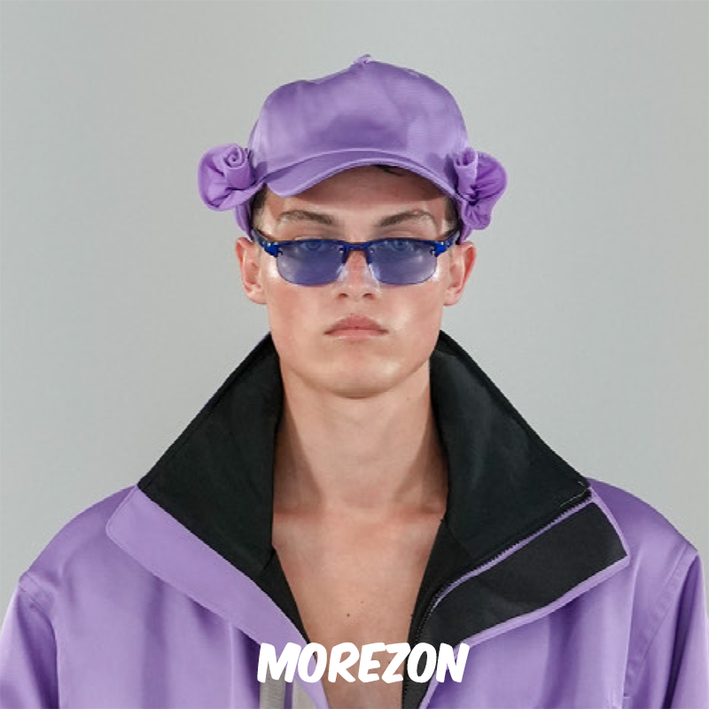 MOREZON【8on8】24春夏新款潮人休闲百搭护耳遮阳弯檐棒球帽男女