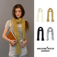 MOREZON【AWESOME NEEDS SNOW MUFFLER】26秋冬新款手工雪花围巾