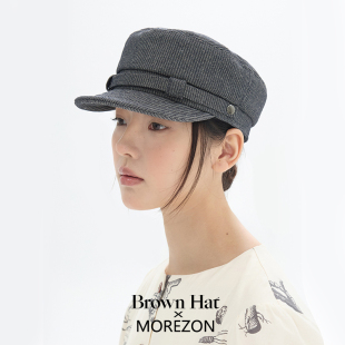 Brown 26春夏新款 hat Casquette 精致平顶帽子 Harper MOREZON