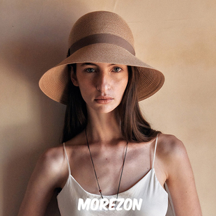 MOREZON Notting Hill 25SS潮人休闲百搭大檐渔夫帽子 SHINJEO