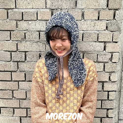 MOREZON【MISU A BARBE FLAPPY COVER】24AW秋冬新款潮人包头帽子