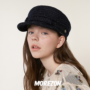 Casquette MOREZON Haper hat 秋冬休闲百搭潮人平顶帽子 Brown
