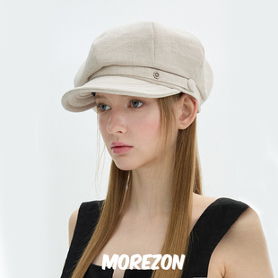 Brown Casquette hat Ways 25SS潮人百搭八角报童帽 MOREZON