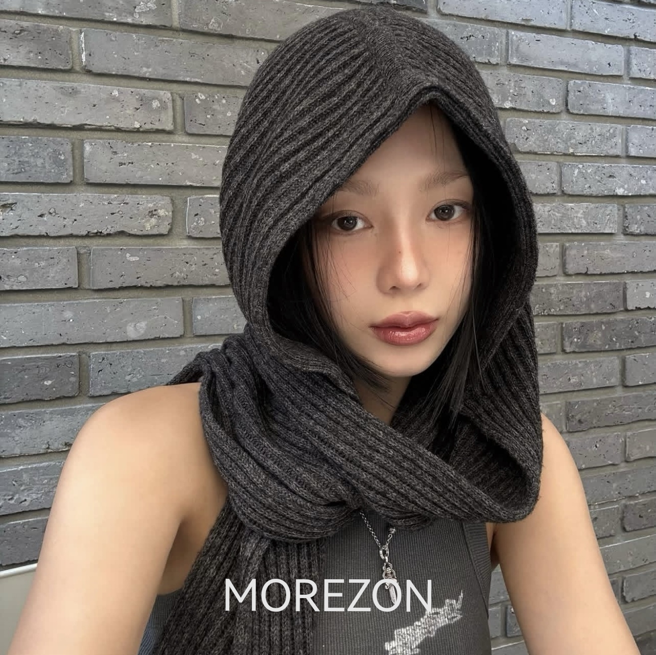 MOREZON【AWESOME NEEDS KNIT BALACLAVA】25AW针织巴拉克拉法帽