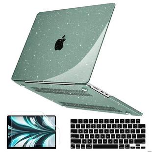 适用Macbook Air 15 M2 M4 Case Air 13.6 M3 Pro 13 inch Case M1 Pro 14 16 Cover M1 Air 13 Glitter Case