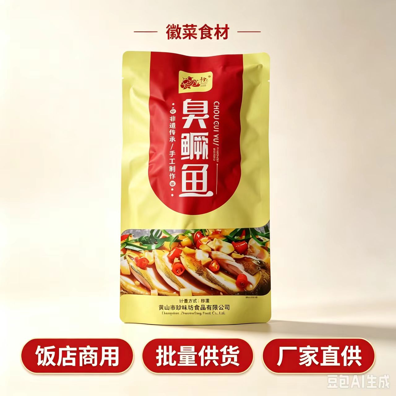 黄山臭桂鱼臭鳜鱼鲑鱼批发顺丰