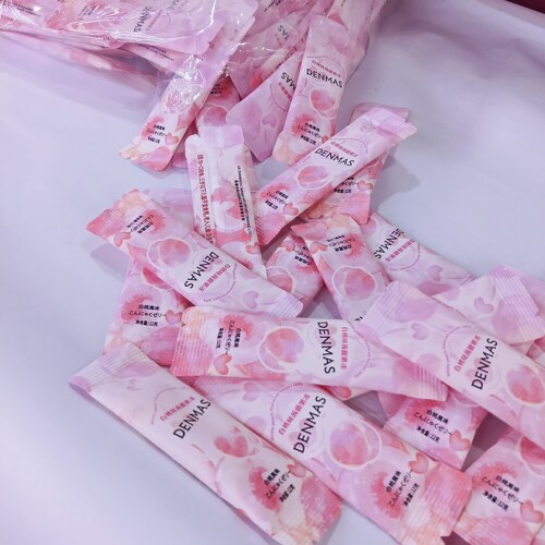 丹玛仕白桃蒟蒻果冻喜糖500g