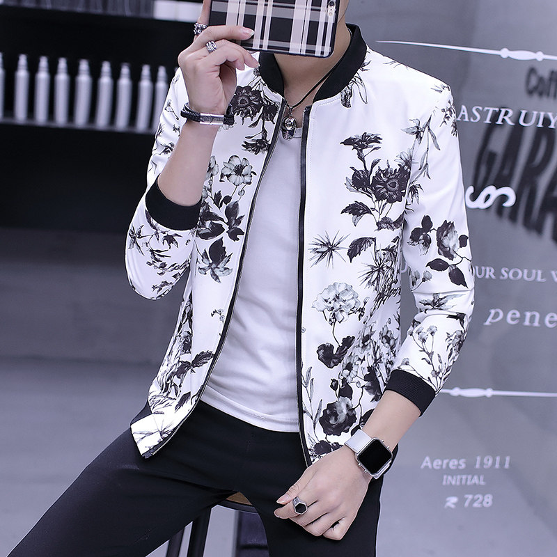 Coat for men Spring and autumn season 2018 new pattern Trend Jacket handsome Korean Edition leisure time mlb Youth jacket Gownin the Men's clothing, Jacket  category - from Buy2taobao.com to provide professional Taobao agent buy service