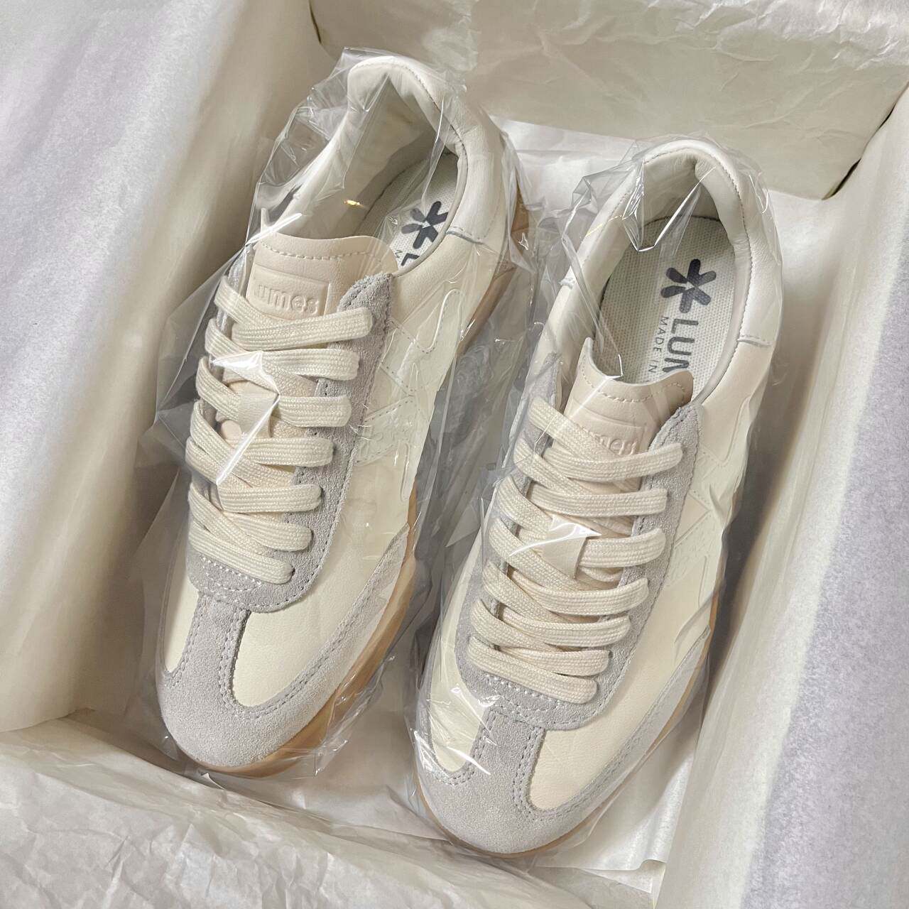 LUMES&YHGM真皮版德训鞋男士2026款平底时尚运动休闲情侣小白鞋女,流行男鞋,德训鞋,淘宝优惠券,粉丝福利购,淘宝优惠卷